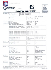 Technische Fiche Toiletpapier 3 Laags