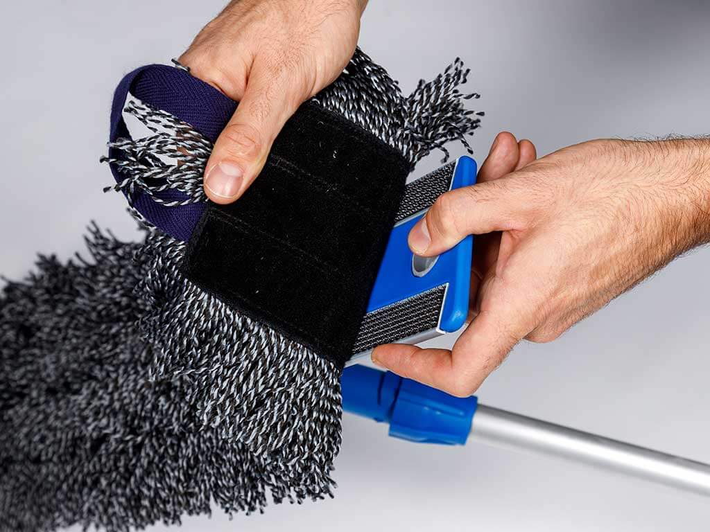 Velcro strip voor handig gebruik Velcro strip voor handig gebruik