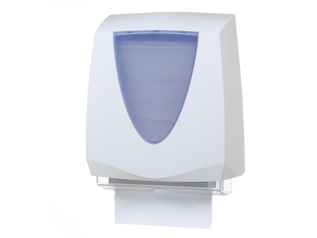 Cat Hygiene Services Prima Automaat 1 Deze vouwhanddoekjes automaat heeft een grote capaciteit en is eenvoudig aan te vullen